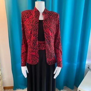 Two pieces- dress and jacket